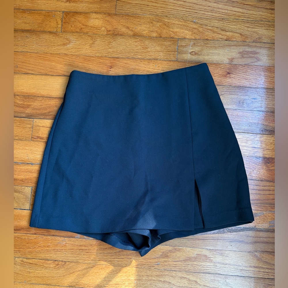 Zara Elegant Black Women's Skorts